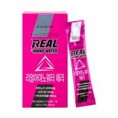 코오롱제약 리얼아미노워터 체리맛 10포 아미노산보충, 7g, 10개