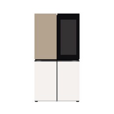 LG전자 LG 오브제컬렉션 냉장고 M874GCB452 875L 무료 ..