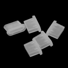 5피스 휴대용 좋은 타입C 먼지 플러그 스마트폰 액세서리용 USB 충전 포트 보호기 1.0x0.6x0.4cm