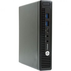 HP ProDesk 600 G2Mini Core i56500T 2.5GHz 8GB RAM 480GB 솔리드 스테이트 드라이브 Windows 10 Pro 64bit 내장 WiFi - i56500