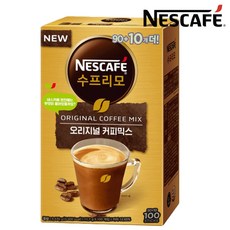네스카페 수프리모 오리지널 커피믹스, 11.7g, 100개입, 1개