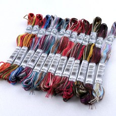 프랑스자수실그라데이션