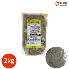 GPGS(지피지에스) 아워홈 행복한맛남 참깨 흑임자 드레싱 2kg 원산지 : 국내산, 1개