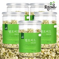 [토종마을]캐나다산 햄 프씨드(대마씨)300g X 5통, 5개