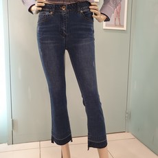 꼼빠니아 NC중앙로 허리밴딩 부츠컷 데님 팬츠