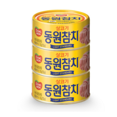 동원참치 살코기 라이트스탠다드 100g x 3캔, 165개