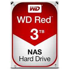 (Western Digital RED HDD 3TB WD30EFRX (3.5HDD/ SATA3/ 5400rpm/ 64MB/ PMR), 단일 저장용량, 단일 모델명/품번