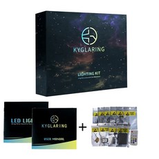 Kyglaring LED 조명 세트 크리에이터 10299 리얼 마드리드용 산티아고 베르나베우 스타디움 DIY 장난감 RC 사운드 조명만 포함, [01] RC Sound Version