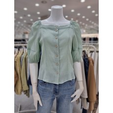 더아이잗 버튼포인트 퍼프 블라우스 IN5N0BL82920
