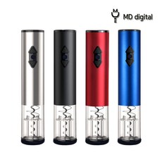 전동 엠디디지탈 와인오프너 MD-AWO 361cEA1c4, 그린몰 블랙(알루미늄)