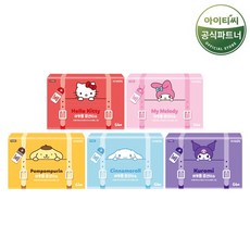 산리오 캐릭터즈 여행용 로션티슈 60매X20개(5개입X4팩), 20개