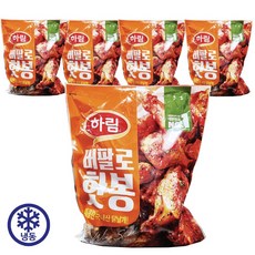 하림 버팔로 핫봉 1kg 아이스박스포장, 5개