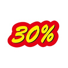 정육 스티커 30% 할인스티커 SS-08 100장