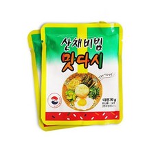 맛다시 산채비빔 추억의맛 전투식량 군대 군용, 90g, 3개