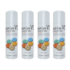 레인보우 쿨링 선스프레이 180ml, 4개