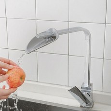 수도꼭지 보조 어린이 (그레이) 연장탭, 상세페이지 참조