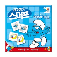 코리아보드게임즈 개구쟁이 스머프 메모리 보드게임, 본상품, 1개