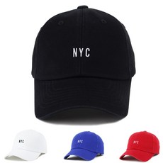 비토스 미니자수 NYC 워싱 볼캡 야구모자