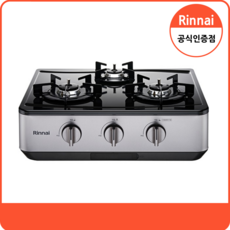 린나이 가스레인지 3구 방문설치 스탠드, RT-6520I, LPG