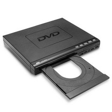 디비디플레이어 동영상 영상 재생기 미니 홈 휴대용 AV 출력 멀티미디어 USB 110V 240V TV VCD MP3 DVD 플레이어용 원격 제어, UK Plug - 멀티미디어재생기