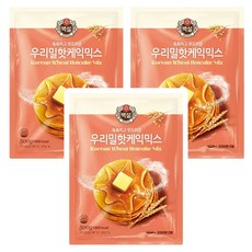 백설 우리밀 핫케익믹스 500g, 3개