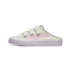 국내 정품 매장판 바리뮬 밸크로 - 화이트:핑크:블랙 / 394289-03 Bari 뮬 Velcro 푸마 puma 화이트-핑크 Lady-푸마 블랙