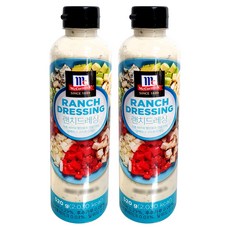 맥코믹 랜치 드레싱 520g x 2개입 샐러드소스 샐러드드레싱 랜치드레싱 코스트코 드레싱, 아이스팩