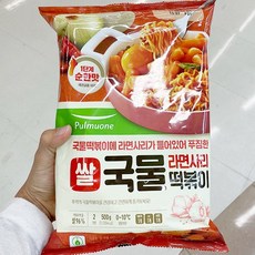 풀무원_국물라볶이_500G, 종이박스포장, 1개, 500g