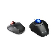 Kensington Orbit Wireless Trackball with Scroll Ring K72352US K70990WW | 블랙, Wireless Mouse + Wired Mouse