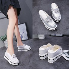 통굽슬리퍼 굽10CM 통굽슬리퍼 샵슬리퍼 굽높은간호사슬리퍼