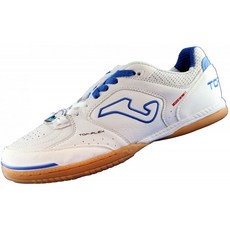 Joma Unisex 성인용 탑 플렉스 풋살 슈즈 화이트 (화이트-블랙-오렌지) 10.5 UK 45 EU