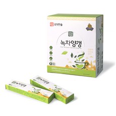 산내마을 녹차양갱 40g 20입, 800g, 1박스