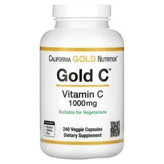 캘리포니아 골드 뉴트리션 Gold C 비타민C 1 000mg 베지 캡슐 60정, 1개
