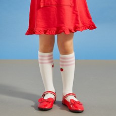 연핑크무릎양말