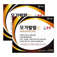 유유제약 모가팔팔 골드 120정(4개월), 2개