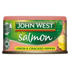 존 웨스트 레몬 페퍼 연어 95g John West Lemon Pepper Salmon, 1개