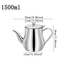 조리용 오일 필터 냄비 용기 분리기 병 저장 탱크 그물 주방, 3.70OZ, 1개