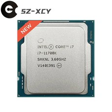 인텔 코어 i7-11700K 8 16 스레드 CPU 프로세서 i7 3.6 GHz L3 = 125W LGA 신제품, 한개옵션0 - 11700k