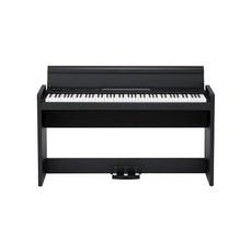 KORG LP-380U Digital Home Piano with 88-Key Fully Weighted Keyboard Built-in Speakers Furniture, BLACK, one option