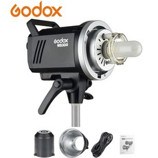 고독스 MS300 스트로브 라이트 컴팩트 스튜디오 플래시 300W 2.4G 무선 모노라이트 150W 모델링 램프 안티 프리플래시 보웬스 마운트 CCT, 1개