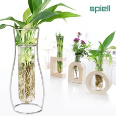 [SPIELL] 스텐레스 와이어 화병 슬림 인테리어 소품 유리 꽃병, 선택:와이어화병슬림