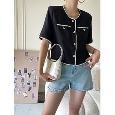 럭키슈에뜨트위드자켓