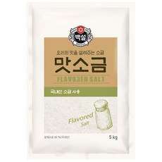 백설 맛소금, 5kg, 1개, 5kg