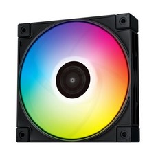 딥쿨 FC120 3in1 PC 팬 각각 120mm 1800RPM 61.91CFM FDB 컴퓨터 케이스 데이지 체인 ARGB 5v3pin PWM 냉각 케이스용 28dBA 이하 조, 1개