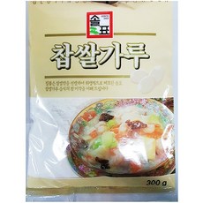 [솔표식품] 찹쌀가루 (솔표 300g) X 25, 1, 본상품선택