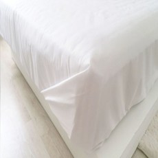 [천삼백케이] [클라모프] 임페리얼 80수 고밀도 호텔 시트커버 (White) EK