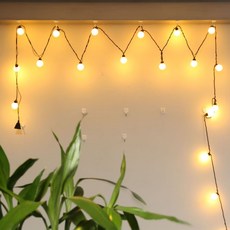 (싸더라) LED 대형 볼 라이트 스트링 야외 조명 4cm 줄조명, 본 상품