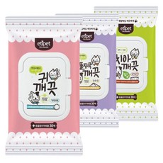 강아지산책 피모관리 순면감촉 세정티슈 콤보세트 반려견 다둥이집 저자극 개린이 자견, 1개