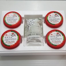 광천젓갈 500g 4종 선물세트 젓갈 맛 좋은선물, 낙지+가리비젓+오징어젓+창란 × 500g × 1세트, 1개