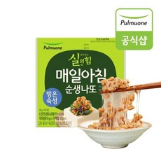 풀무원 [생산직송] 매일아침 순생나또 24팩(2호세트)/살아있는 실의 힘, 99g, 24개
